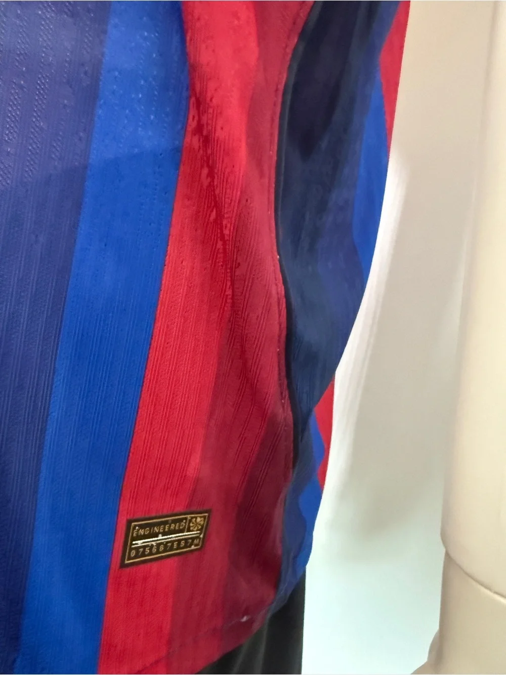 Nike Men's FC Barcelona Striped Jersey - Blue, Red & Yellow